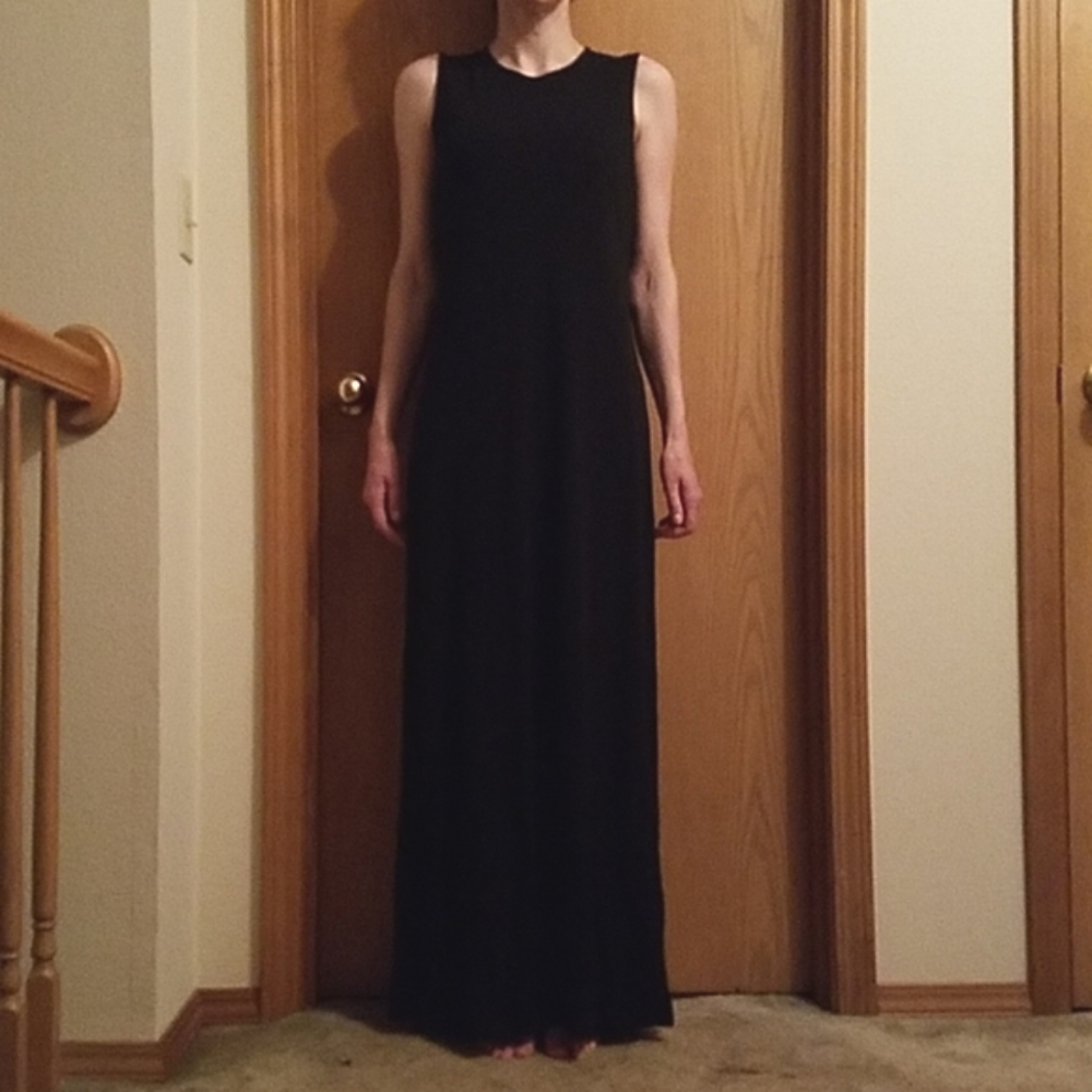 Lauren Ralph Lauren Black M Sleeveless Dress
